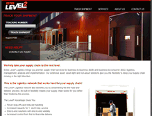 Tablet Screenshot of level2logistics.com
